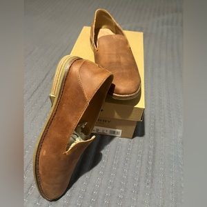 Sperry Seaport Levy Tan Size 7.5